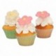 FunCakes Marzipan Decorations Daisies White/Pink Set/12