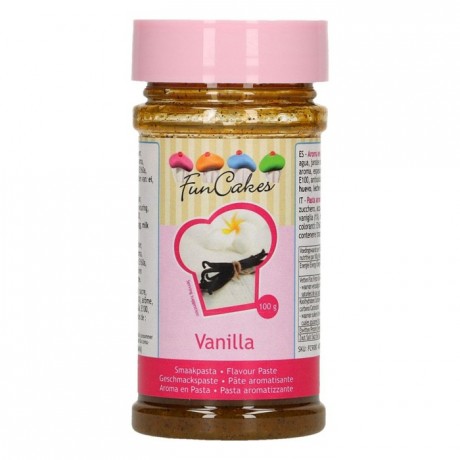 Pâte d'aromatisation FunCakes vanille 100 g