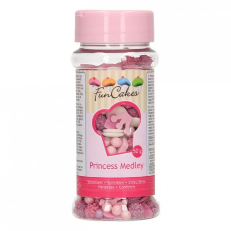 FunCakes Sprinkle Medley Princess 50g