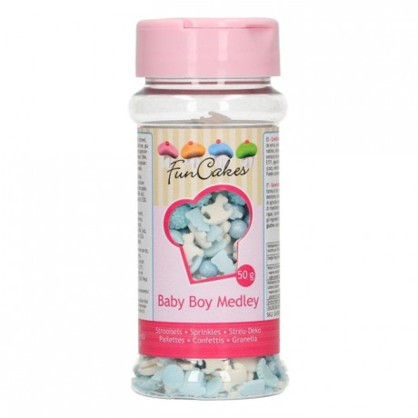 FunCakes Sprinkle Medley Baby Boy 50g