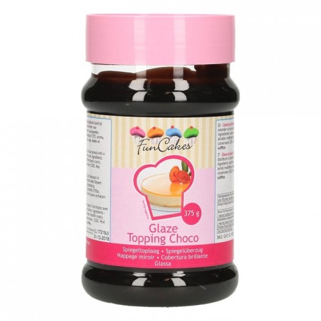 FunCakes Glaze Topping Choco 375g