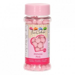 Mimosa en sucre FunCakes rose 45 g