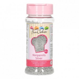 FunCakes Nonpareils Silver 80g