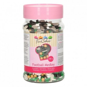 FunCakes Sprinkle Medley Football 180g